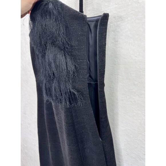 Banana Republic Women's Knit Eyelet Fringe Dress Size 10 - Picture 10 of 14